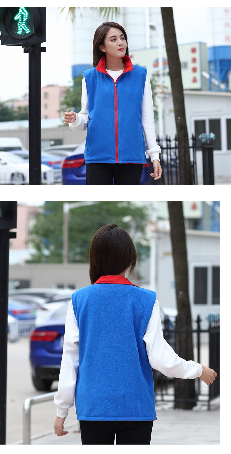 义工志愿者马甲定制印logo公益活动工作服男女宣传广告双面马甲(图14)