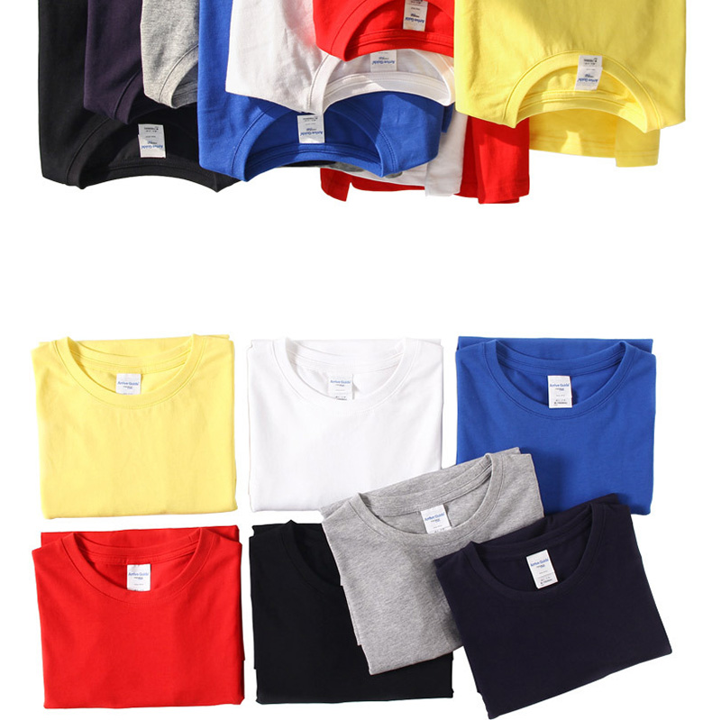 定制T恤工作服夏季班服文化广告衫定做印字LOGO同学聚会体恤订做(图16)