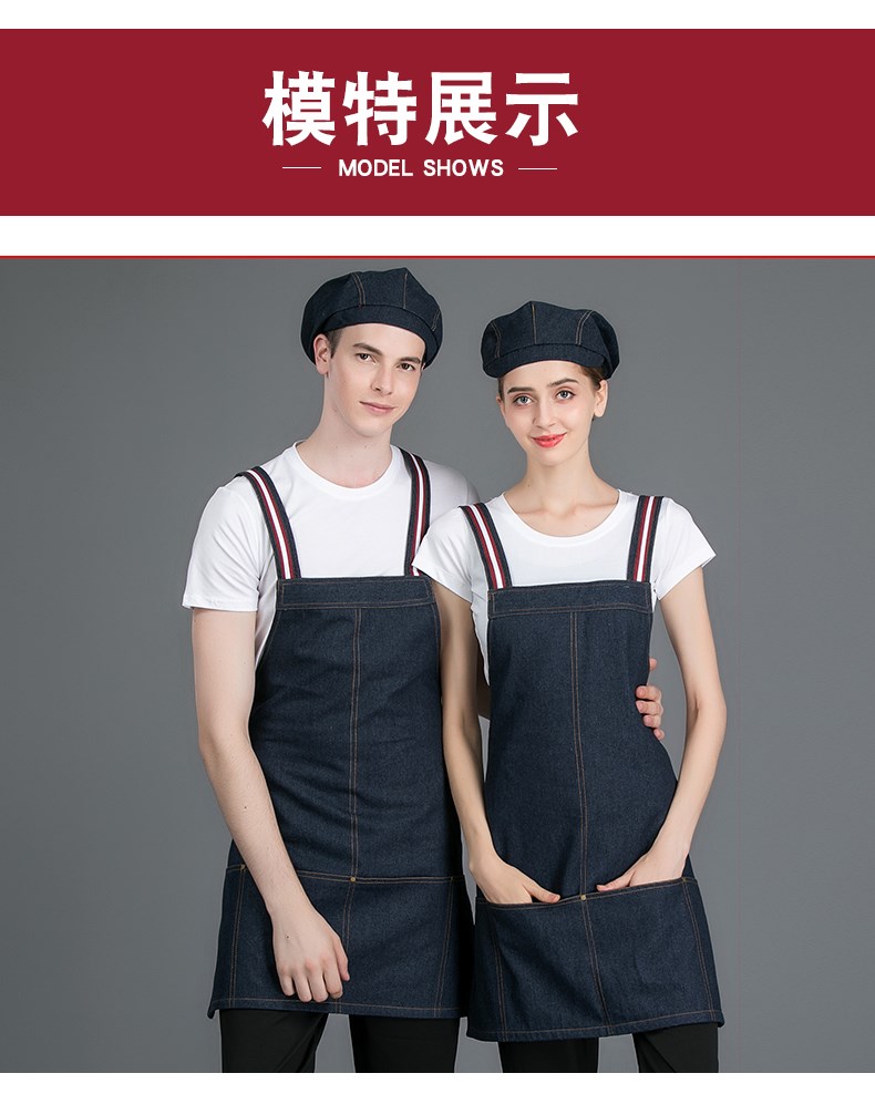 1574395701553732.jpg 仔工作服围裙餐厅咖啡师奶茶店花艺理发师背带定制围裙印logo女(图9)