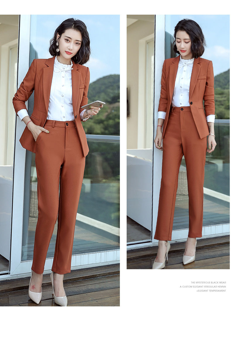 YZH-8238#女西装套装(图5)