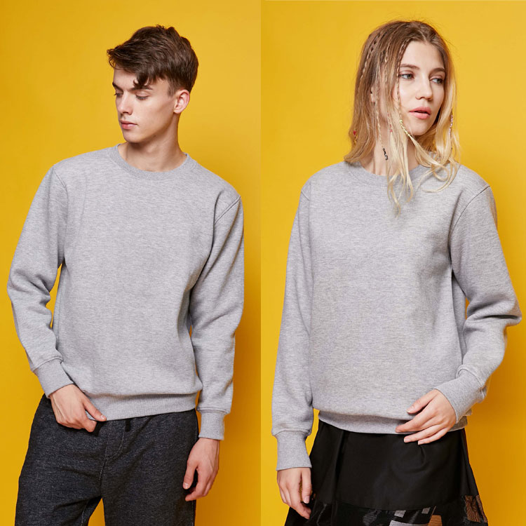 秋冬抓绒外套定做圆领卫衣团体工作服套头活动服装订制印LOGO绣标(图15)