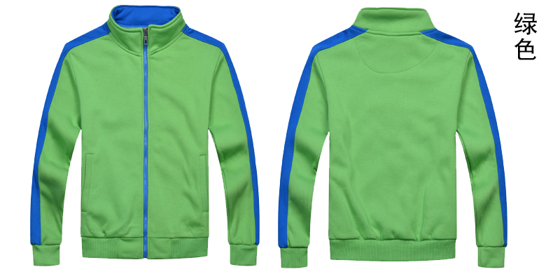 秋冬装快餐火锅店服务员工作服长袖卫衣定制超市工装加厚外套印字(图4)