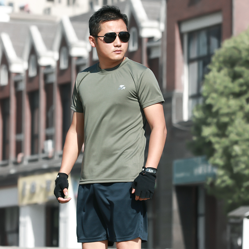 正品体能训练服套装男夏季军迷特种兵t恤短袖短裤军训服作训服女(图11)