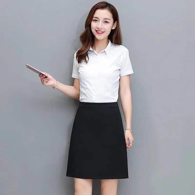 21#爆款A字裙-网纹后拉链(图1)