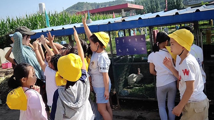 1574416661946457.jpg 幼儿园秋冬帽子定做日本小朋友小学生安全小黄帽儿童渔夫帽定制男(图1)