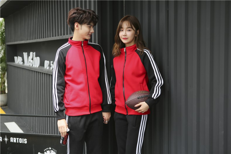 定制卫衣服务员工作服外套秋冬男女火锅店奶茶店超市工装长袖印字(图18)