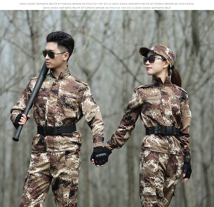1577186352356681.jpg 荒漠迷彩服套装男特种兵军装户外作训服学生军训服耐磨劳保服(图10)