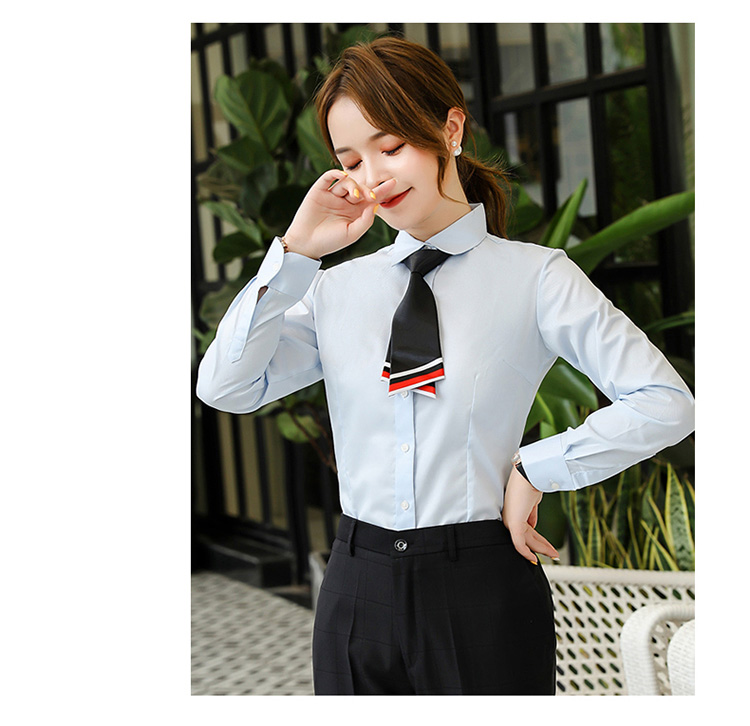 2C# 60%大斜纹液氨免烫#男女衬衫(图10)