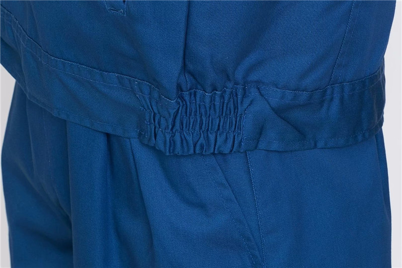 长袖工作服套装男定制印字团购春秋工装车间厂服耐磨汽修服劳(图7)