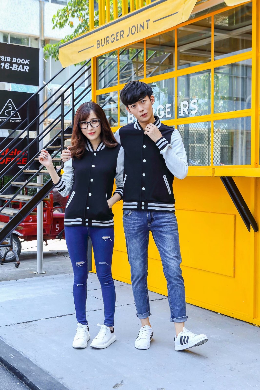 卫衣定制印字logo班服同学聚会团体工作服连帽拉链外套加绒刺绣(图35)