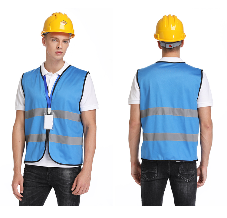 环卫交通驾驶员安全防护夜间外套反光衣马甲定制荧光背心服可印字(图17)