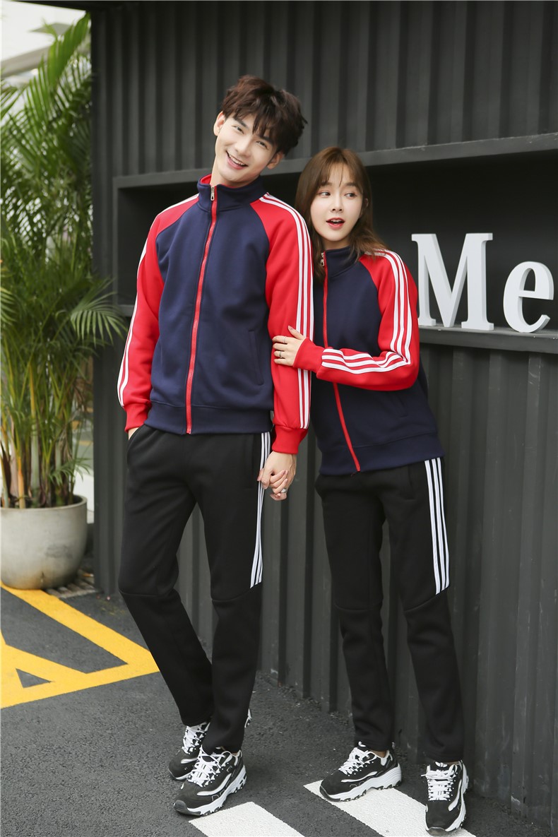 定制卫衣服务员工作服外套秋冬男女火锅店奶茶店超市工装长袖印字(图11)