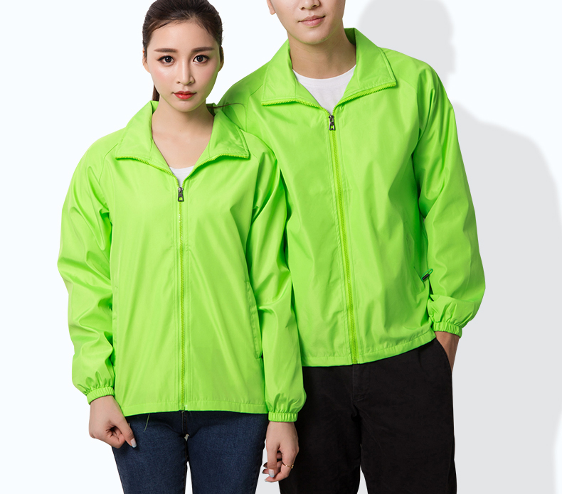 班服定制风衣印logo字广告diy秋季男女潮流宽松运动会外套工作服(图18)