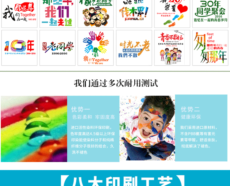 1578576333213528.gif 夏季班服定制diy纯棉大码T恤文化polo衫毕业周年庆同学聚会服装(图30)