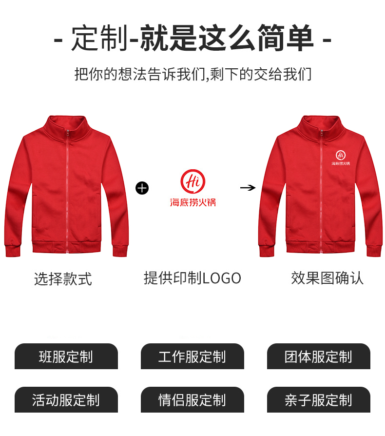 1573887137507063.jpg 纯棉班服男同学聚会卫衣定制logo奶茶火锅店服务员工作服加绒印字(图3)