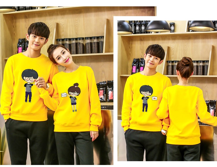 定制卫衣印logo 班服同学聚会圆领长袖图团体团队秋冬纯棉学生男(图20)