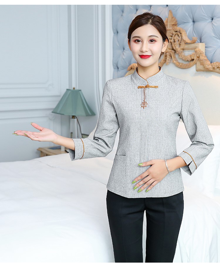 1577622603325783.jpg 保洁工作服长袖酒店宾馆秋冬装学校小区物业清洁制服定制可印LOGO(图18)