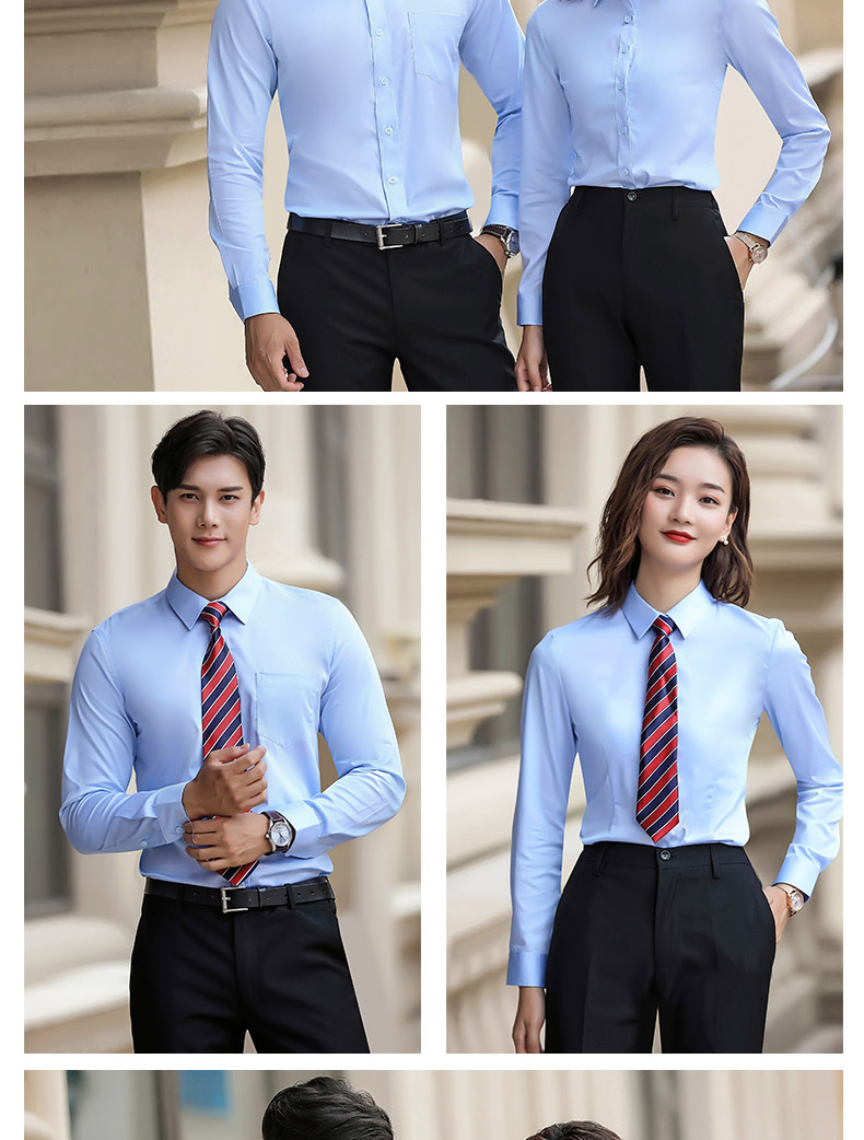 888-品牌免烫弹力96%棉-男女同款长袖 3色(图19)