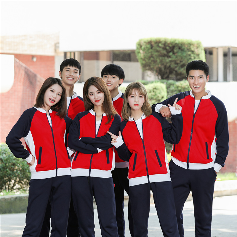 修身卫衣定制工作服小立领运动会团队聚会服定做印字logo秋冬外套(图7)