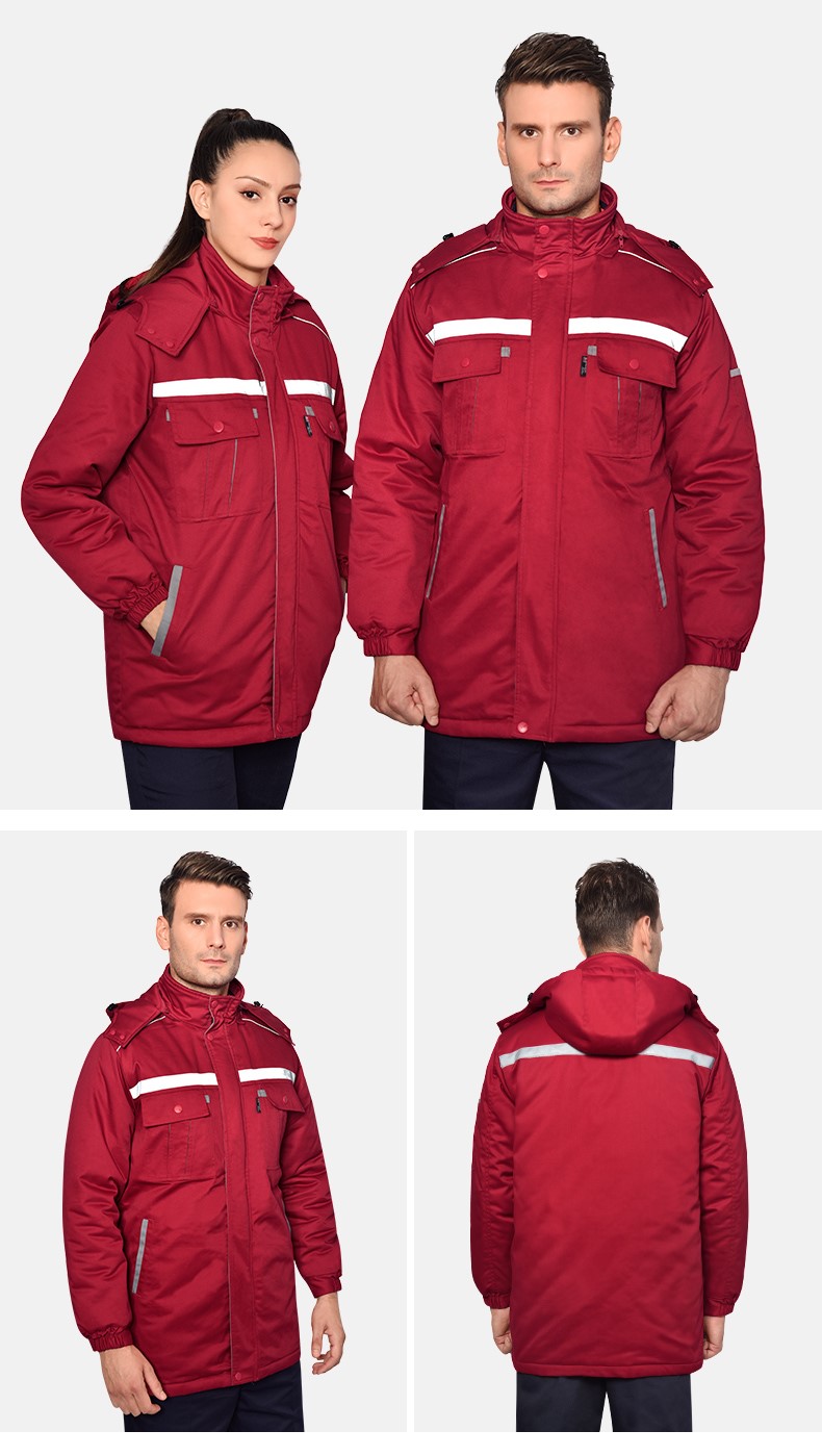 1573818455416540.jpg 冬季工作服棉衣男加厚保暖防寒反光条棉服劳保服棉袄工厂车间冬装(图17)