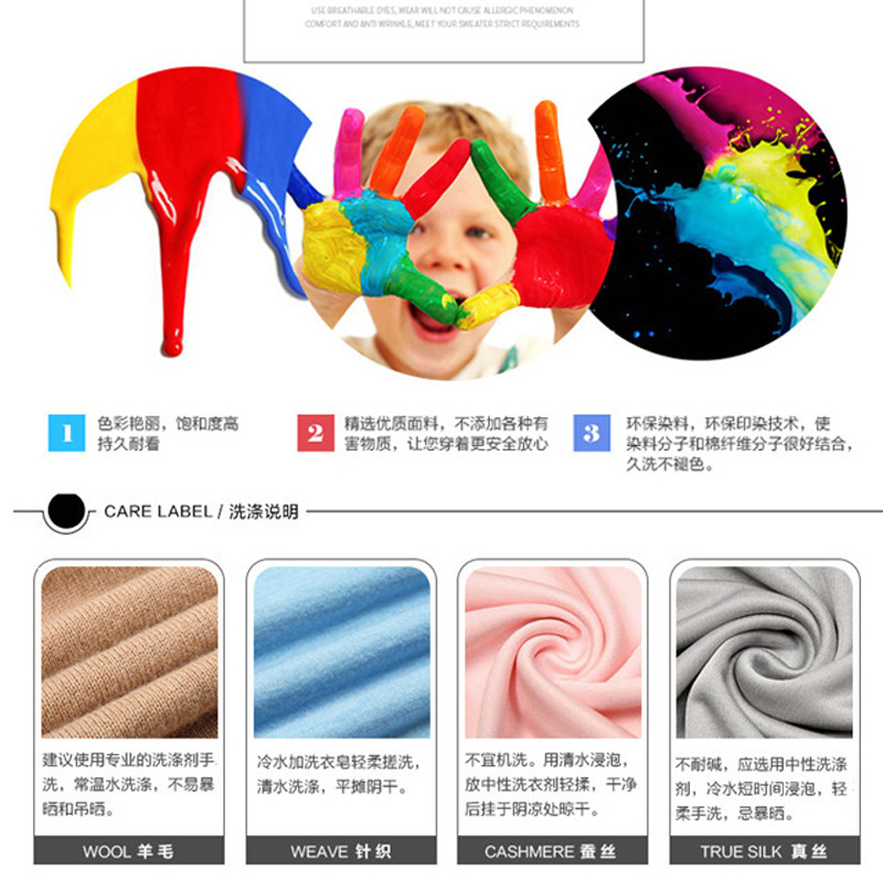 短袖t恤男中袖五分袖5分袖半袖半截袖潮流宽松学生白色纯棉夏装丅(图8)