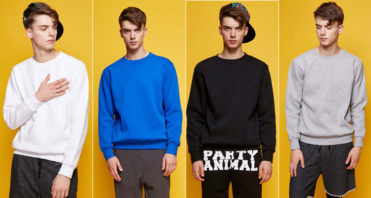 秋冬抓绒外套定做圆领卫衣团体工作服套头活动服装订制印LOGO绣标(图3)