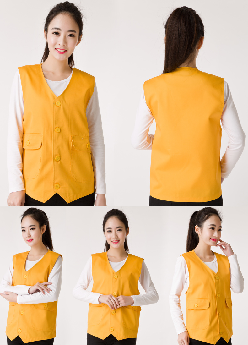 定制志愿者马甲印logo定做工作服广告马夹义工服活动工装背心印字(图20)