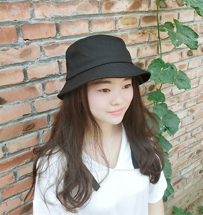 定做渔夫帽子男女纯棉高质量韩版刺绣logo潮团队印字包邮定制盆帽(图4)