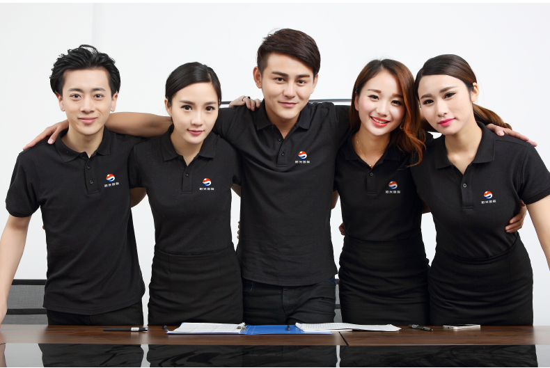 polo衫定制刺绣印字t恤翻领工作服短袖定做文化订企业体恤logo桖(图13)