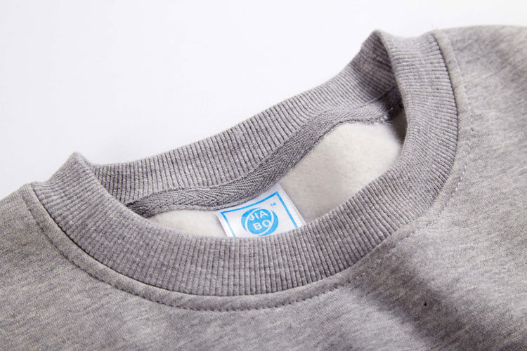 秋冬抓绒外套定做圆领卫衣团体工作服套头活动服装订制印LOGO绣标(图8)