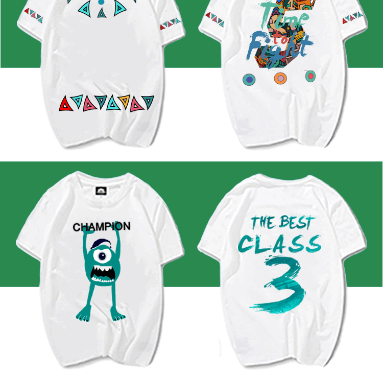 1578576333806684.gif 夏季班服定制diy纯棉大码T恤文化polo衫毕业周年庆同学聚会服装(图15)