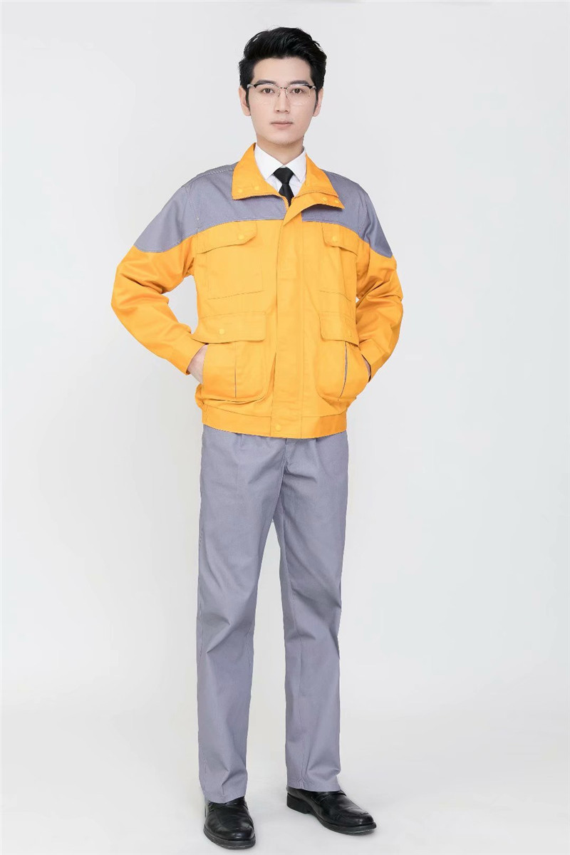 1573466618164922.jpg 长袖拼色工作服套装男定制印字救援服劳保上衣汽修服工地车间(图11)