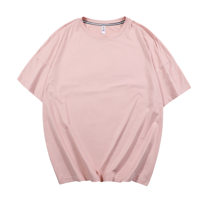 韩版学生班服定制短袖t恤印图五5分中袖宽松纯棉圆领毕业聚会服(图15)