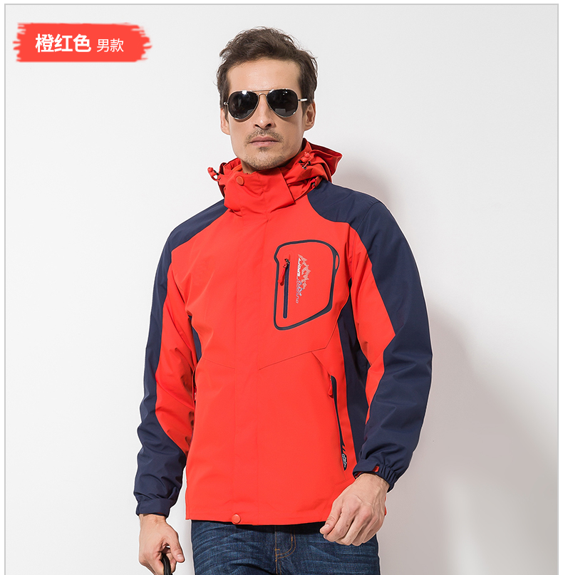 1574341513457030.jpg 定制户外冲锋衣男女三合一可拆卸两件套秋冬季加绒加厚潮牌登山服(图16)