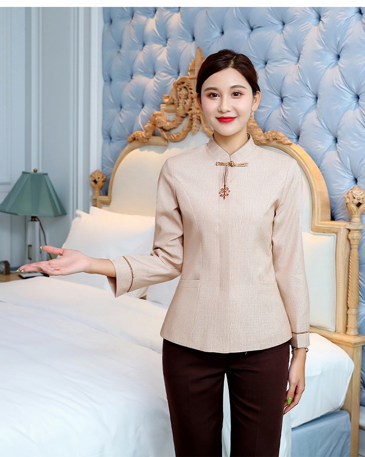 1577622602300918.jpg 保洁工作服长袖酒店宾馆秋冬装学校小区物业清洁制服定制可印LOGO(图8)