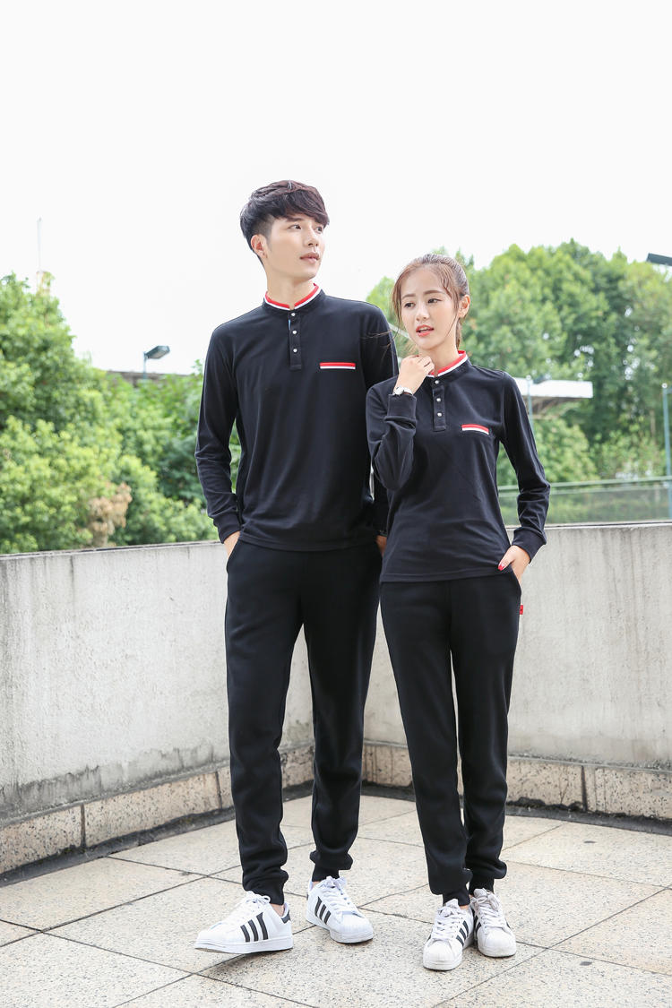 1575193490698800.jpg 2019秋季工作服长袖t恤立领POLO衫男女工装团体服定制diy印字logo(图10)