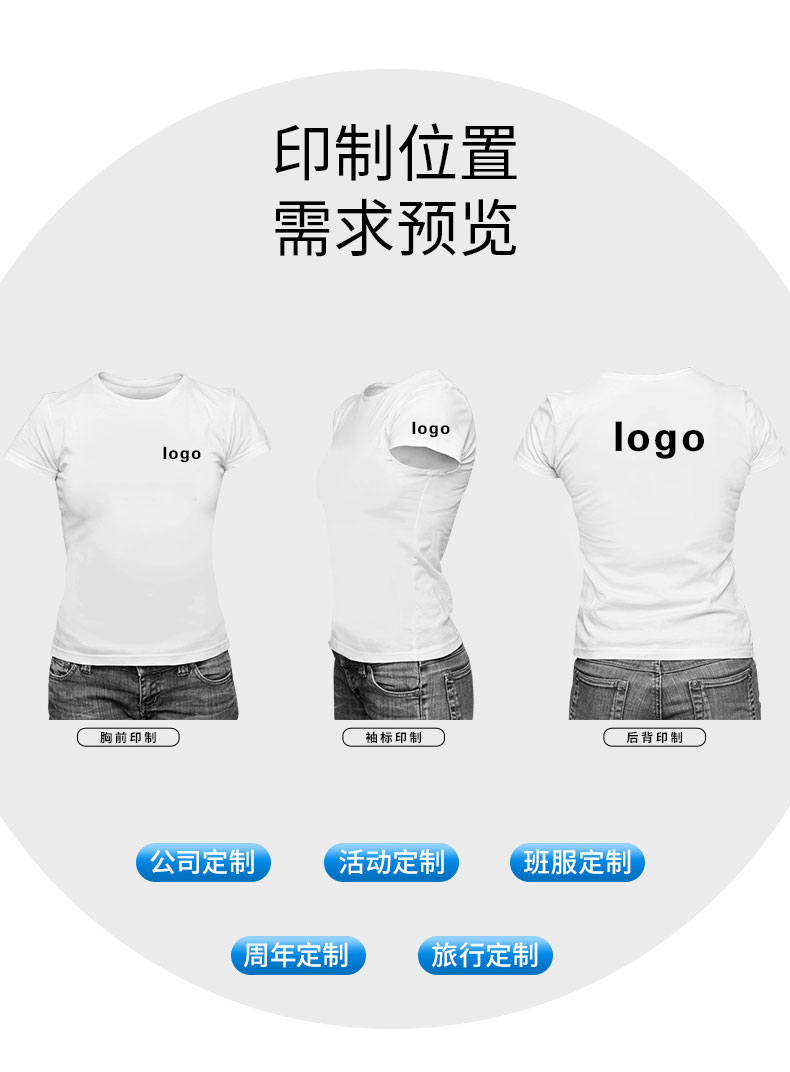 1574575627526286.jpg 班服定制t恤纯棉工作服定做文化衫广告衫diy印字logo衣服毕业体恤(图2)