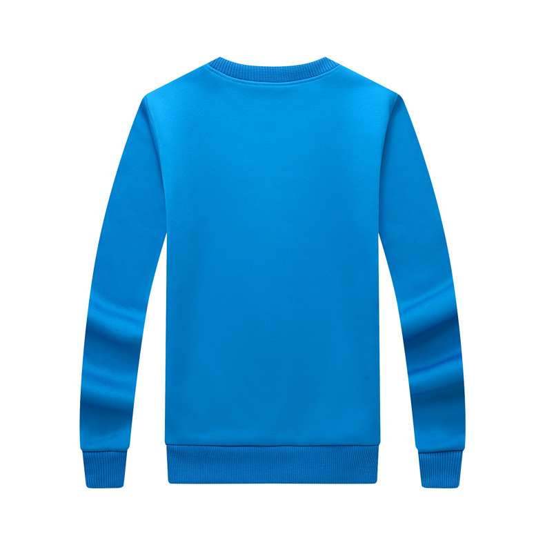 纯棉圆领卫衣工作服定制logo加厚企业文化衫定做无帽广告团体服装(图29)