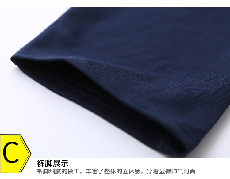 运动裤男休闲裤秋冬季纯棉直筒长裤大码宽松加绒卫裤男春秋跑步裤(图13)