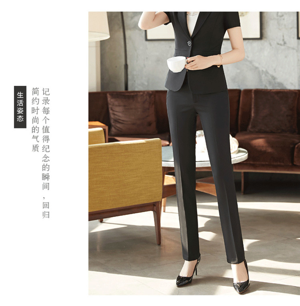 1578809157681215.jpg 纯色西裤气质休闲百搭修身版型直筒长裤(图5)