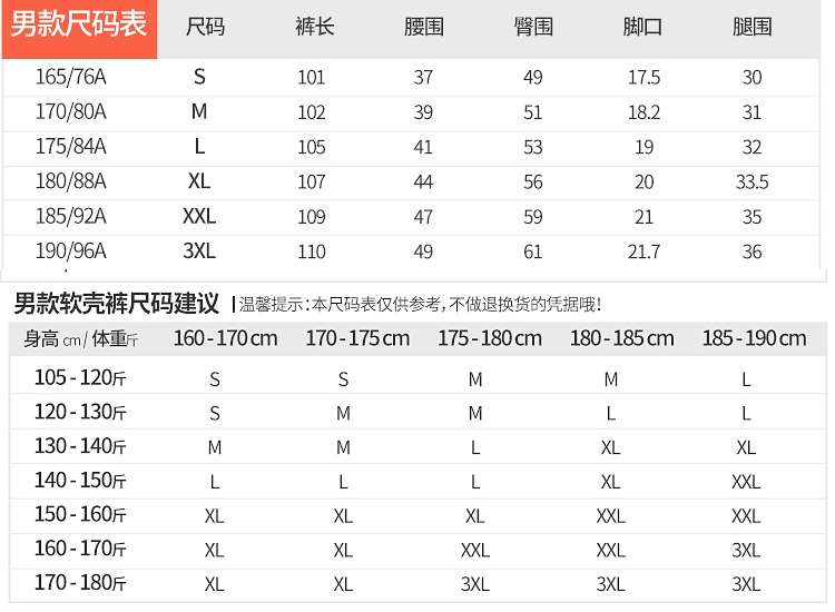 秋冬季户外抓绒软壳冲锋裤女加绒加厚防水防风寒滑雪裤男大码宽松(图18)
