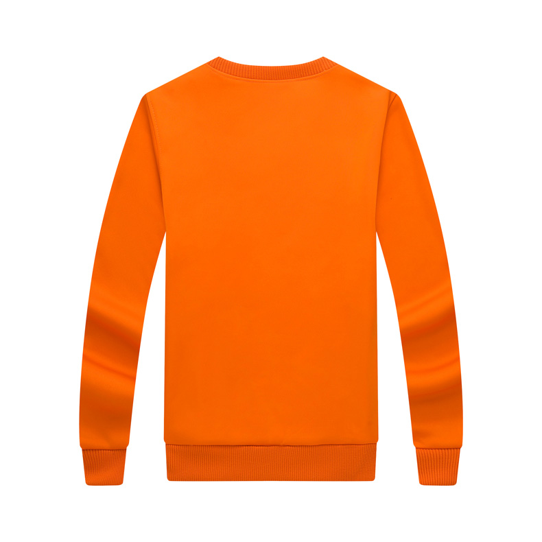 纯棉圆领卫衣工作服定制logo加厚企业文化衫定做无帽广告团体服装(图33)