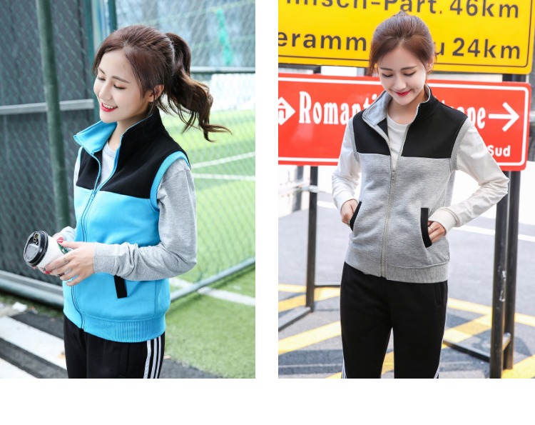 马甲定制logo秋冬棉外套加绒广告背心网吧超市健身教练工作服(图11)