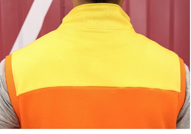 马甲定制logo秋冬棉外套加绒广告背心网吧超市健身教练工作服(图18)