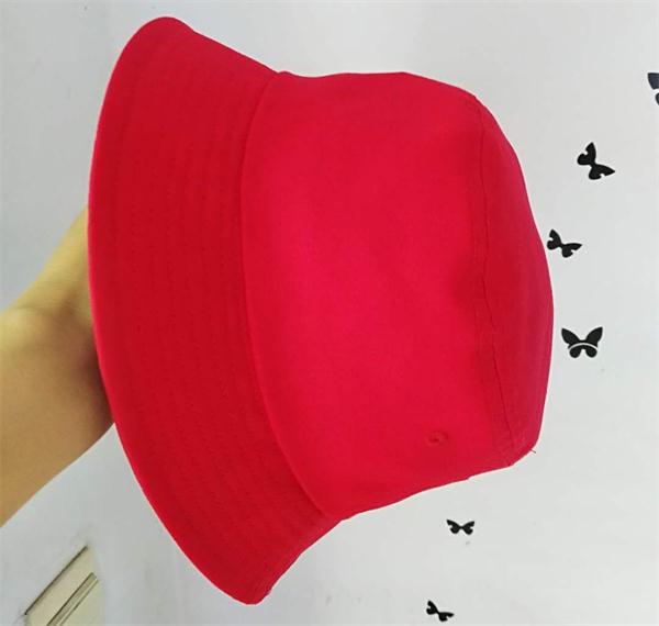 定做渔夫帽子男女纯棉高质量韩版刺绣logo潮团队印字包邮定制盆帽(图12)