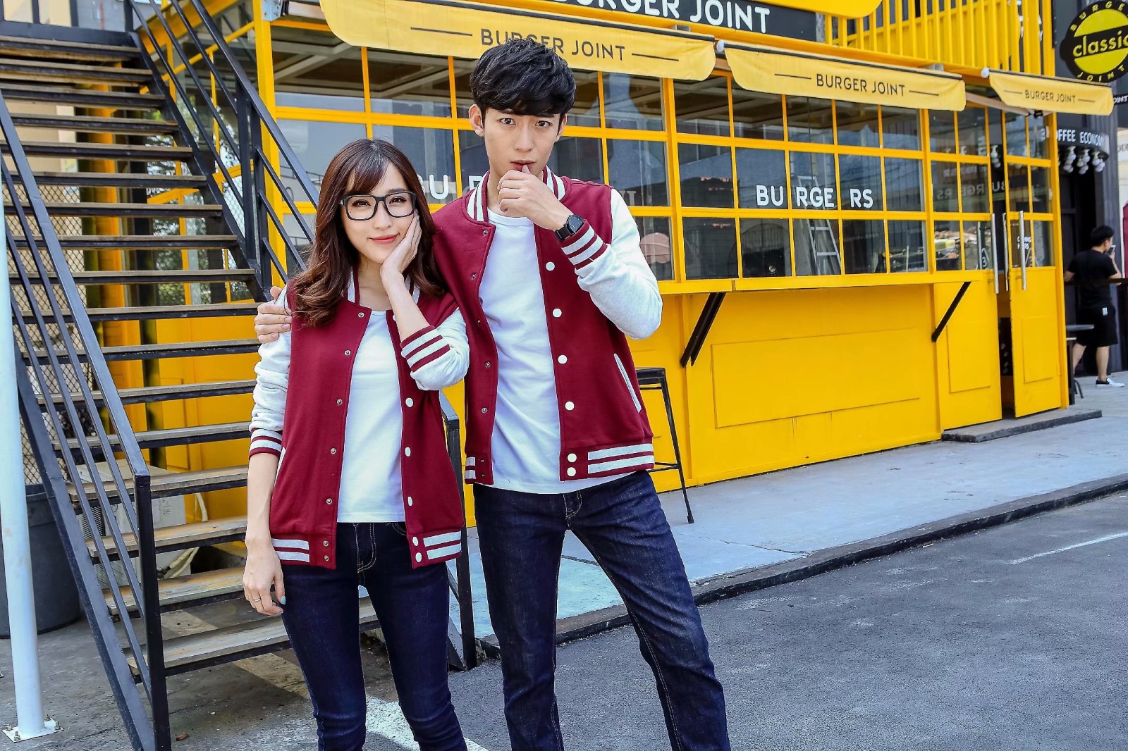 卫衣定制印字logo班服同学聚会团体工作服连帽拉链外套加绒刺绣(图32)