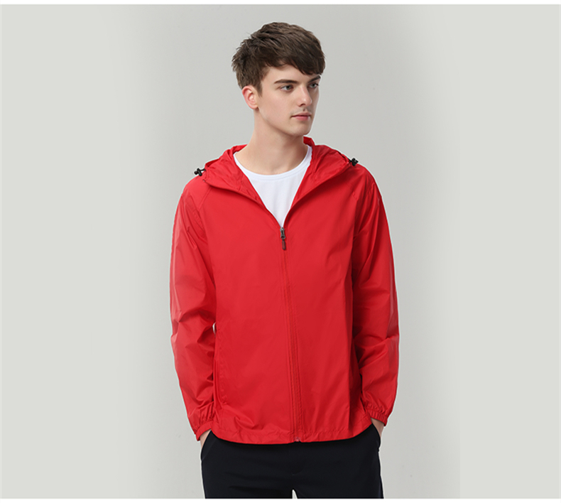 秋冬季男女风衣长袖外套员工衣团体活动服薄款工装工作服定制logo(图9)