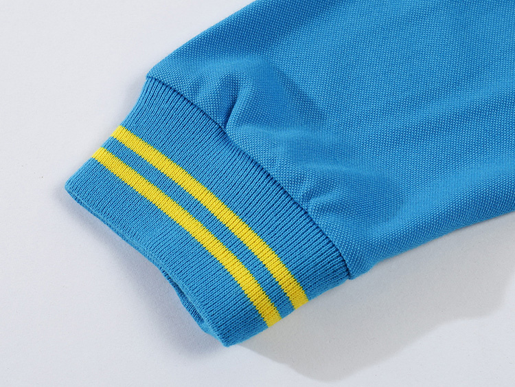 工作服t恤定制长袖翻领团体秋装广告文化Polo衫diy纯棉圆领印logo(图16)