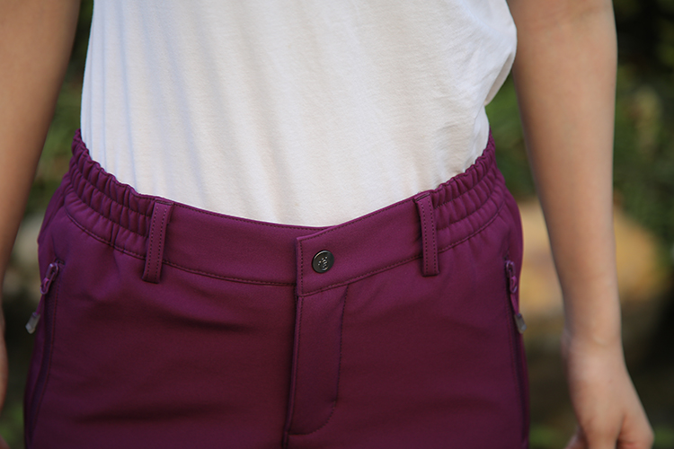 秋冬季户外抓绒软壳冲锋裤女加绒加厚防水防风寒滑雪裤男大码宽松(图24)