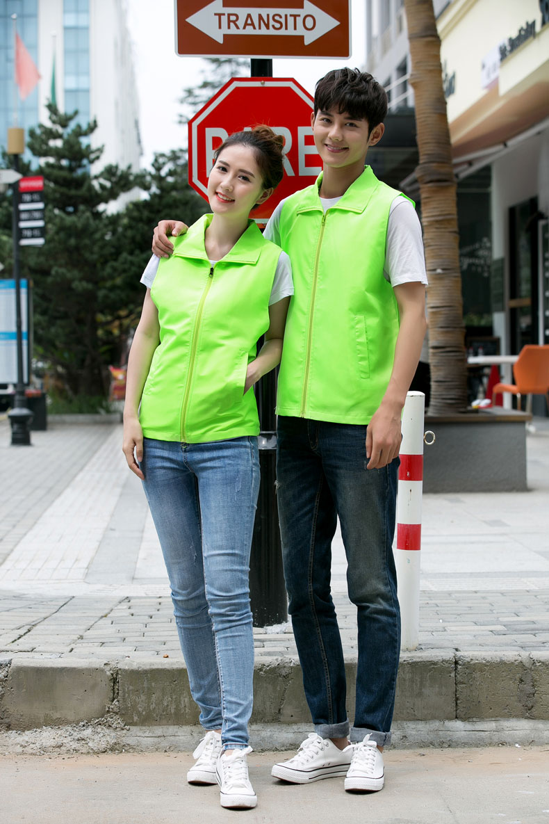 志愿者马甲定制工作服活动广告宣传背心定做义工马夹工装印字logo(图117)